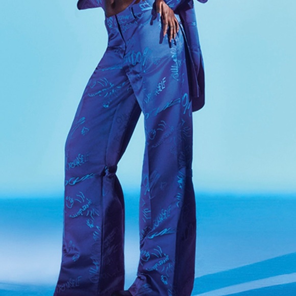 H&M Blue Printed Suit Set - Picture 2 of 5